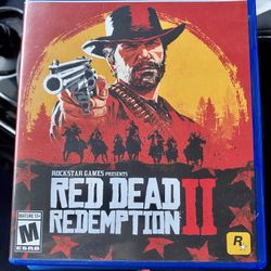 Red dead redemption II 2 Ps4 Ps5