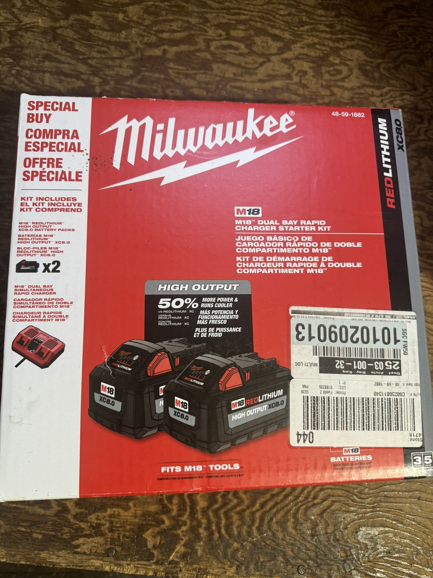 Milwaukee Battery And Charger