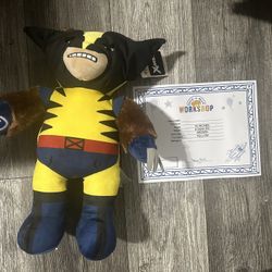 Marvel Build A Bear Wolverine New With Tags 