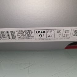 Air Jordan  size 9.5 like new 