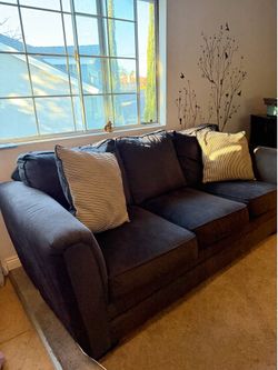 Gray couch for sale - great condition!