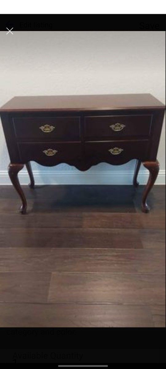 Queen Ann File Cabinet