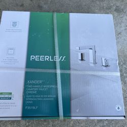 Chrome Widespread Faucet