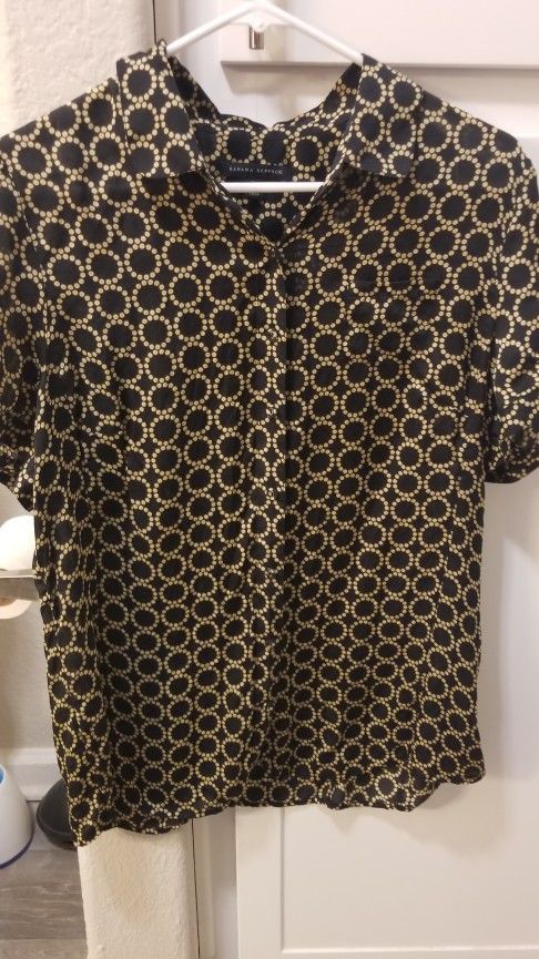 Banana Republic Short Sleeve Blouse