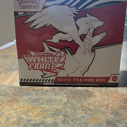 Pokemon White Flare Elite Trainer Box Factory Sealed Undamaged  