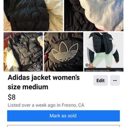 Women’s Adidas jacket size large