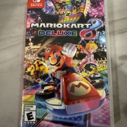Mario kart deluxe Nintendo switch game