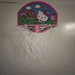 Hello Kitty Door Basketball Hoop
