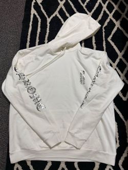 Chrome Hearts White Foil Logo Hoodie XL
