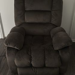 40” Wide Manual Recliner With Massage & Heating