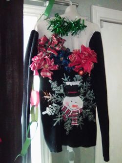 Ugly Sweater Woman