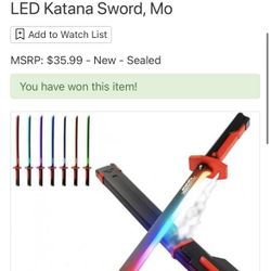 led katana
