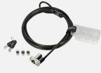 Brand new KENSINGTON Universal 3-in- 1 Keyed Laptop Lock (Master Keyed, K62319M)