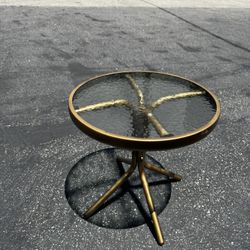 Patio Metal Side Table