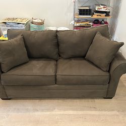 FREE DELIVERY - Brown Sleeper Sofa