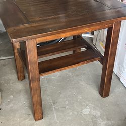 Solid Wood Side Table