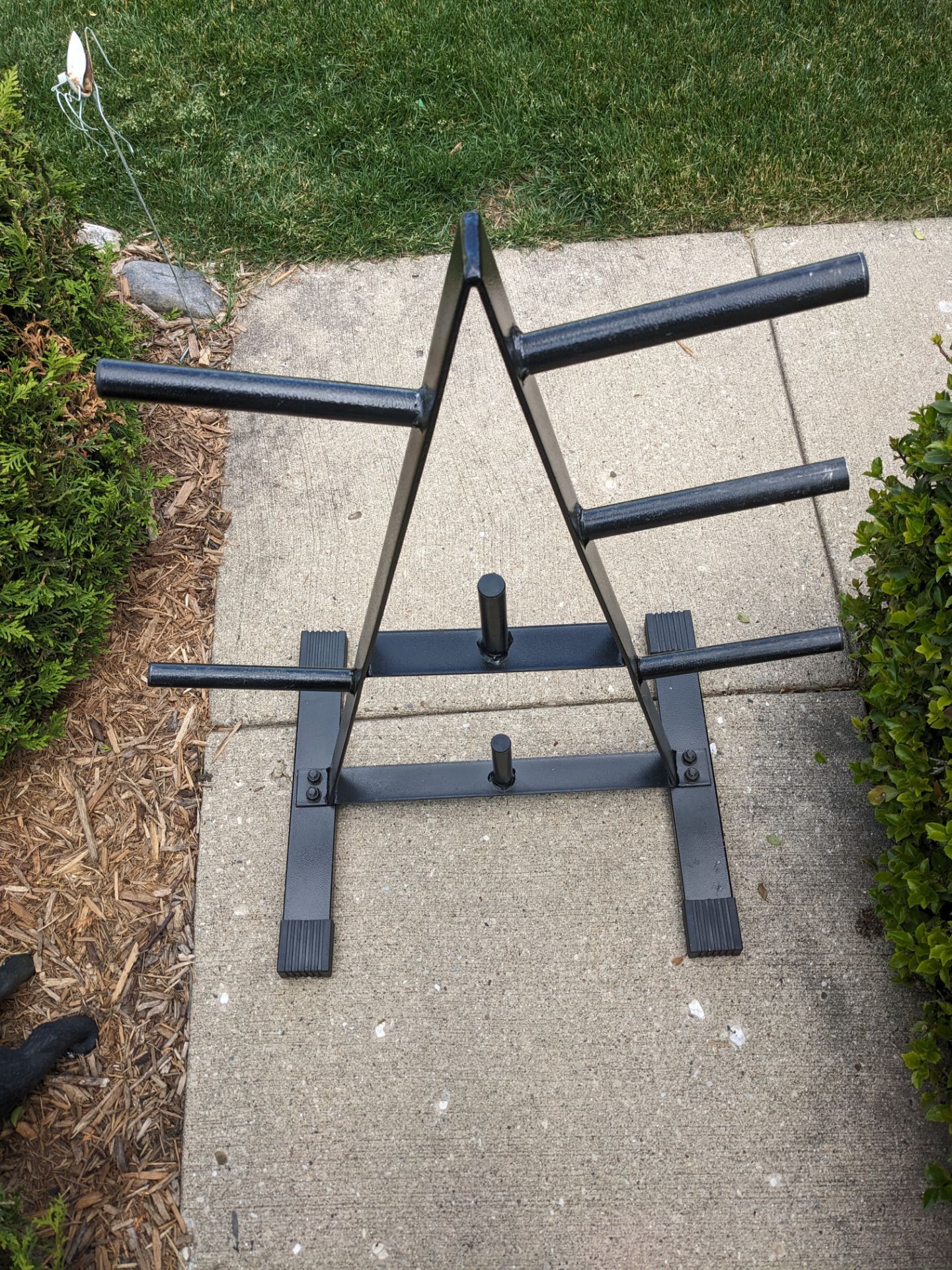 Weight Plate Rack