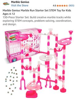 Build a marble run toy