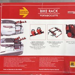 NEW MOMO Designs 3-Bike Trunk Mount Bicycle Rack – In Box