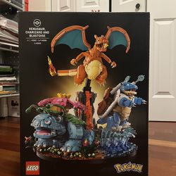 Venusaur, Charizard and Blastoise 72153 Lego set