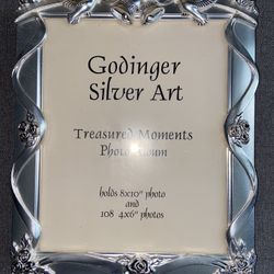 Silver Plated Deluxe Treasured Photo/Wedding Album 