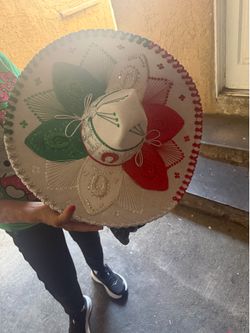 Sombrero de mariachi tricolor