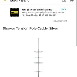 Shower Tension Pole 