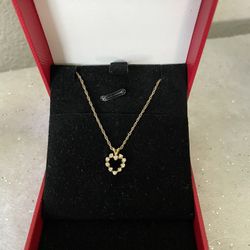 Diamond Heart Pendant 