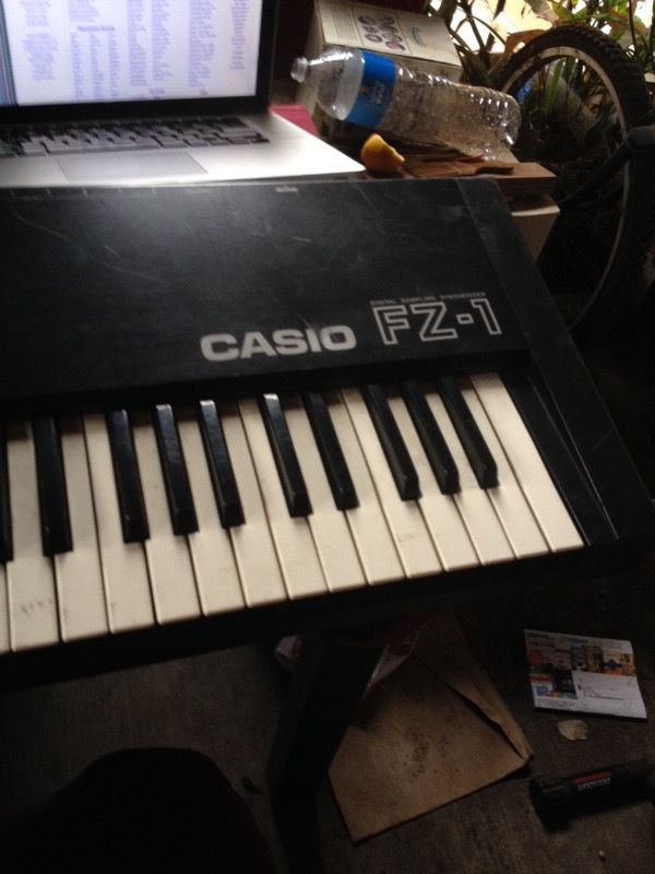 Casio FZ 1 sampler synth Aphex Twin