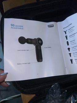 WLRETMCI 90-Degree Adjustable Massage Gun