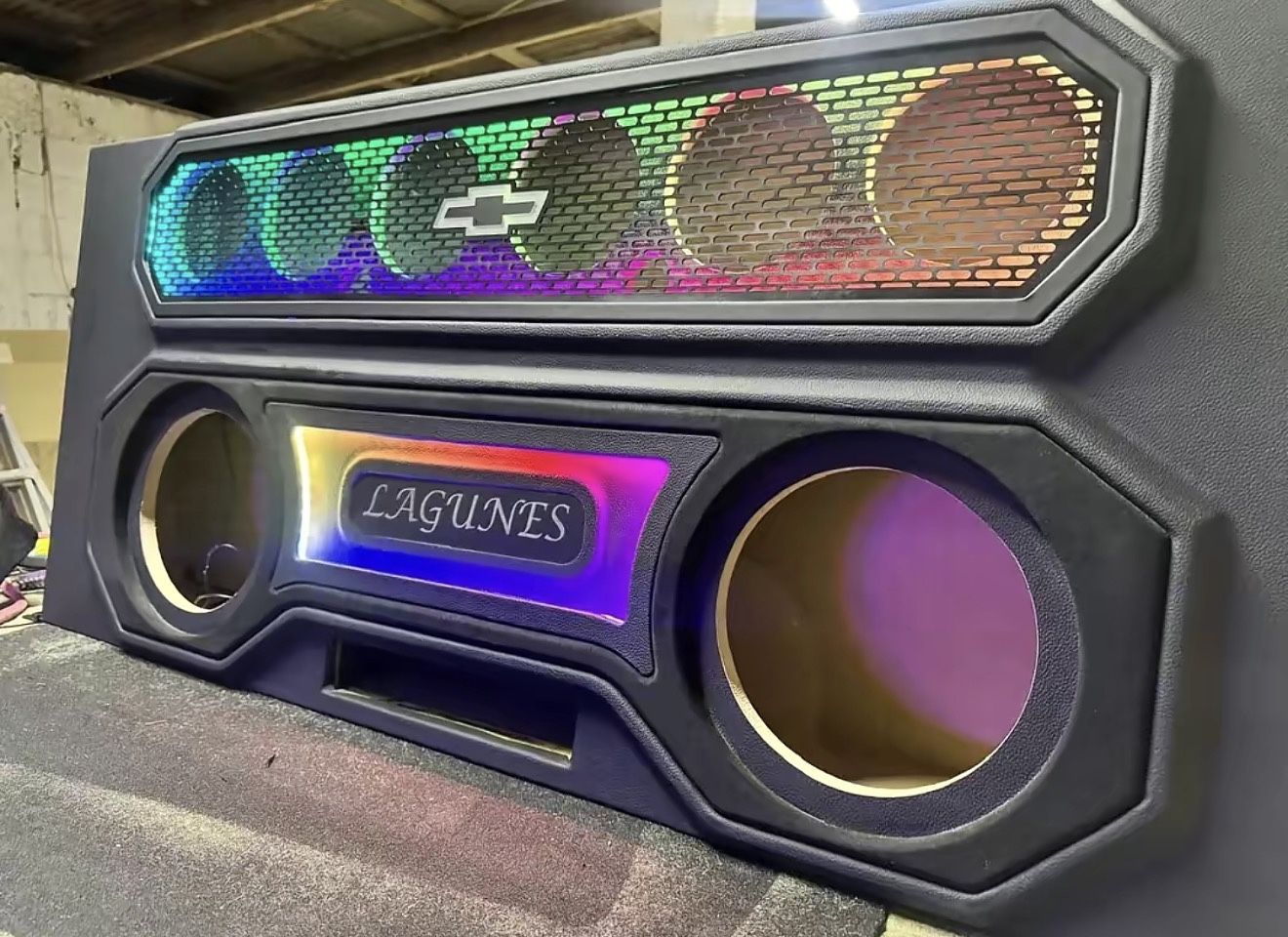 NEW CUSTOM BOX RGB LIGHTS FOR SINGLE CAB TRUCKS