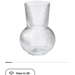 PÅDRAG Vase, clear glass