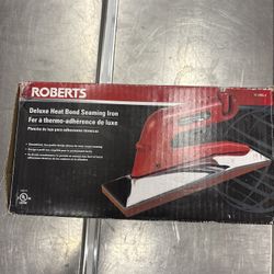 Heating Iron - Roberts Deluxe Heat Bond Seaming Iron