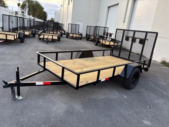 6x12 Utility Trailer ATV, Golf Cart, Side by Side