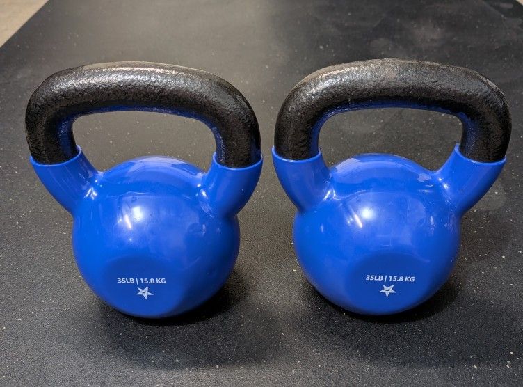 35 Lb Kettlebell Set