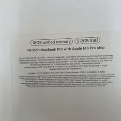 MacBook Pro14” M3