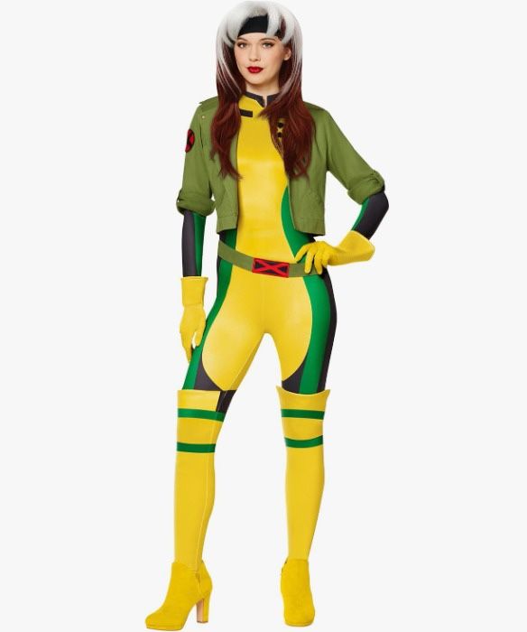 X-Men Rogue Costume + Wig – Size M