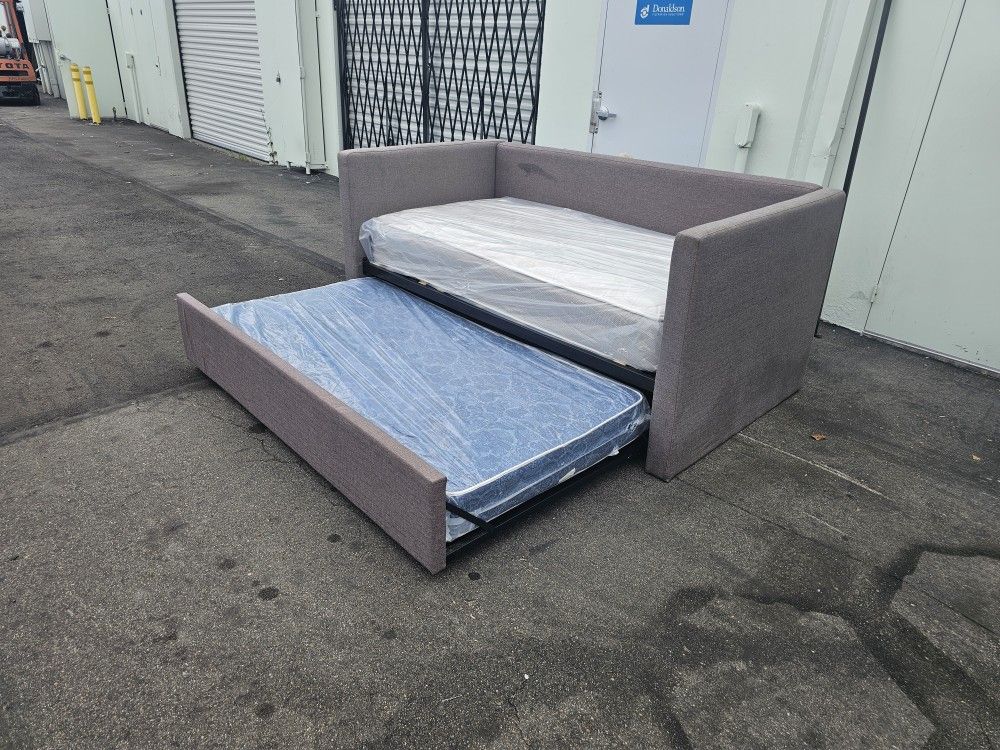 Twin Trundle Bed And Mattress 