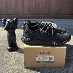 Adidas Yeezy Boost 350 “Pirate Black” 🏴‍☠️ Size 11 Men