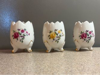 Japanese porcelain egg cups