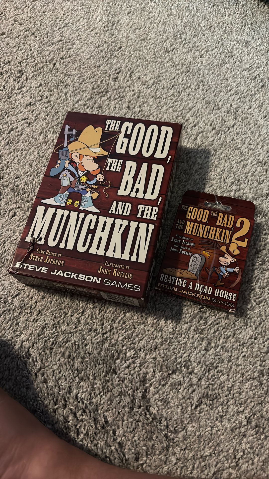 The Good, The Bad, And The Munchkin Board Game