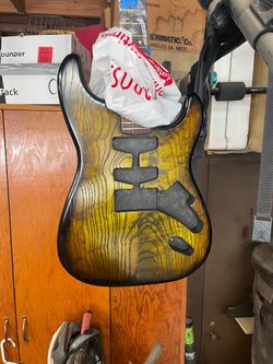 Strat style Hardtail guitar