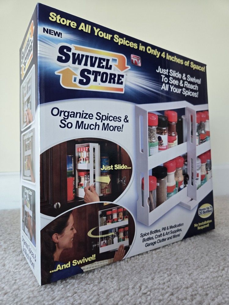 Store Spice Rack Organizer
