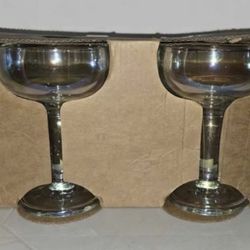 Two Brand New Cocktail/Champagne Glasses
