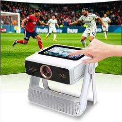 Touch screen projector