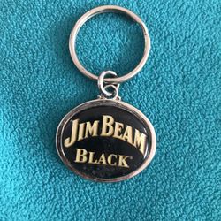 Jim Beam Black Keychain 