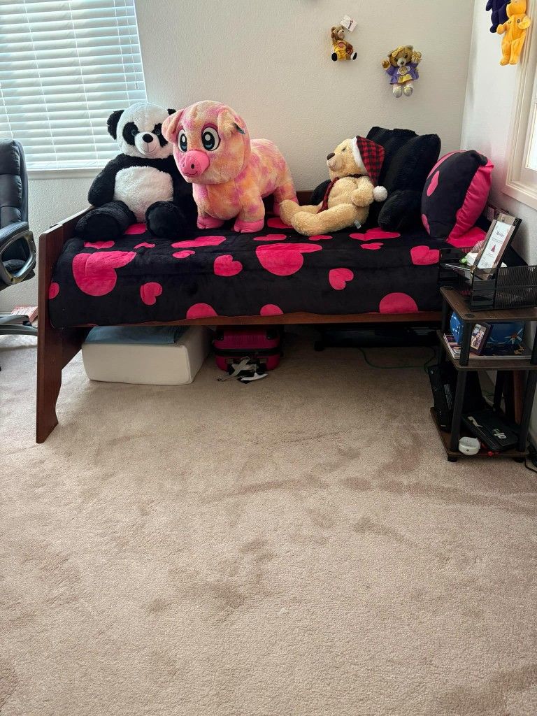 Twin Size Wood Bed Frame