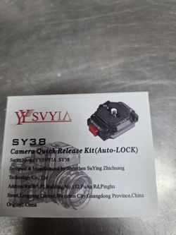 Camera Quick Disconnect 