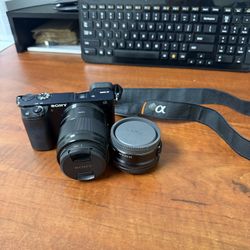 Sony a6000 Bundle - 2 Lenses (50mm f1.8 + 16-50mm) 