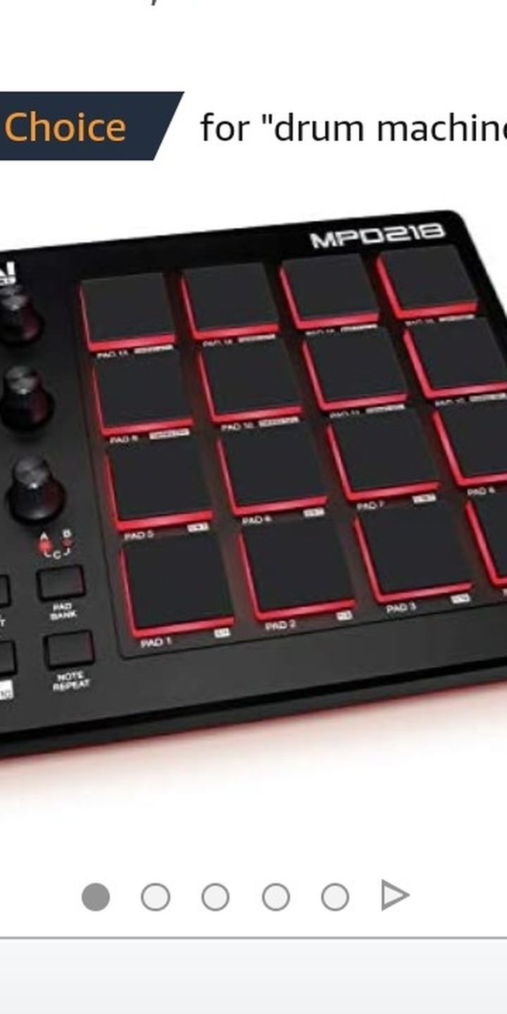 Akai MPD218 Beat Maker Drum Machine